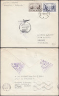 Belgique 1957 - Lettre Par Avion Sabena  1ère.Liaison Aérienne Bruxelles - Belgrade ........ (DD) DC-12603 - Used Stamps