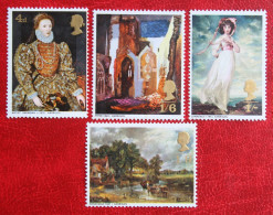 British Paintings Art Gemalde (Mi 489-492 Yv 542-545) 1968 POSTFRIS MNH ** ENGLAND GRANDE-BRETAGNE GB GREAT BRITAIN - Unused Stamps