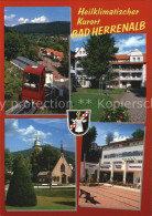 72398781 Bad Herrenalb Falkenburg Bahn Kurhaus Kirche Aerztehaus Bad Herrenalb - Bad Herrenalb