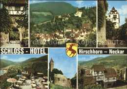 72398779 Hirschhorn Neckar Schlosshotel Terrasse Burg Stadtblick Hirschhorn - Other & Unclassified