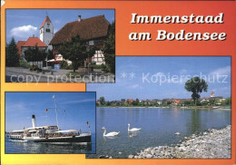 72398773 Immenstaad Bodensee Kirche Fahrgastschiff Immenstaad - Other & Unclassified