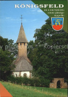 72398770 Koenigsfeld Schwarzwald 1000jaehrige Buchenberg Kapelle Koenigsfeld Sch - Sonstige & Ohne Zuordnung