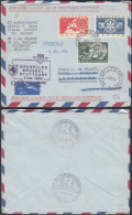 Belgique 1954 - Lettre Par Avion Sabena  1ère.Liaison Postale Aérienne Bruxelles - Stuttgart ........ (DD) DC-12605 - Usati