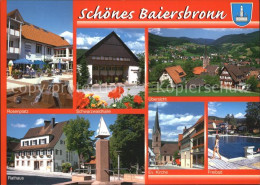 72398755 Baiersbronn Schwarzwald Rosenplatz Schwarzwaldhalle Total Rathaus Ev Ki - Baiersbronn