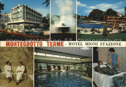 72398737 Montegrotto Terme Hotel Mioni Stazione Swimmingpool Hallenbad Moorbad F - Andere & Zonder Classificatie