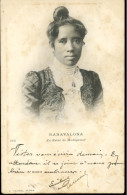 RANAVALONA Ex Reine De Madagascar Geiser 1902 Coin Plié - Madagascar