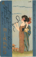 Künstler Ak Raphael Kirchner - Mikado - Other & Unclassified