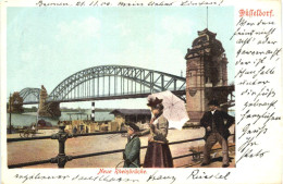 Düsseldorf - Neue Rheinbrücke - Düsseldorf