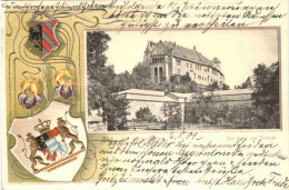 Nürnberg - Burg - Litho - Nürnberg