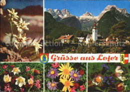 72398558 Lofer Kirche Blumen  Lofer - Sonstige & Ohne Zuordnung