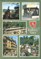 72398503 Karlovy Vary Denkmal Hirschsprung   - Czech Republic