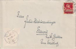 Brief  Celerina (Graubünden) - Flawil        1929 - Briefe U. Dokumente