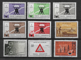 TURKEY 1969 Definitives, Symbols  MNH - Unused Stamps