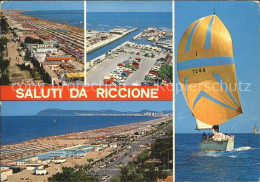 72398361 Riccione Segelboot Strand Spiaggia Riccione - Autres & Non Classés