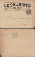 Belgique 1897 - Lettre Publicitaire De Bruxelles à Destination Assenede. Expo Bruxelles 1897... (DD) DC-12607 - 1894-1896 Exhibitions