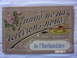 L'HERBAUDIERE SOUVENIR DE (Vendée) QUAND NOUS REVERRONS NOUS ? N°21 - Ile De Noirmoutier
