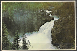 Wyoming, Yellowstone NP, Upper Falls, Unused - Yellowstone