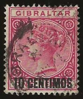 Gibraltar   .   SG   16  (2 Scans)  .  1889   .   O   .    Cancelled - Gibraltar