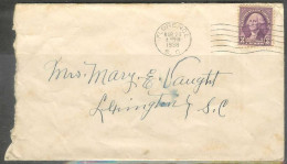 1938 Florence South Carolina (Mar 29) - Lettres & Documents