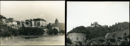 2 PHOTOS SET 1966 DURNSTEIN REAL ORIGINAL AMATEUR PHOTO FOTO AUSTRIA OSTERREICH CF - Places