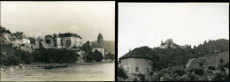 2 PHOTOS SET 1966 DURNSTEIN REAL ORIGINAL AMATEUR PHOTO FOTO AUSTRIA OSTERREICH CF - Lugares