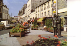 Cpm Cpsm Asnieres Statue Du Général De Gaulle - Asnieres Sur Seine