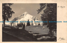 R150525 Old Postcard. Mountain. Hans Huber - World