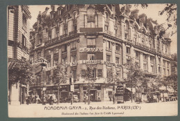 CP - 75 - Paris - Academia Gaya - 2 Rue Des Italiens  - Arrondissement: 09