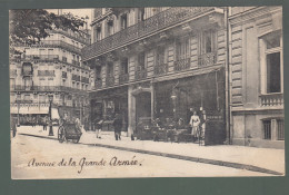 CP - 75 - Paris - Café - 63 Avenue De La Grande Armée - Cafés, Hoteles, Restaurantes