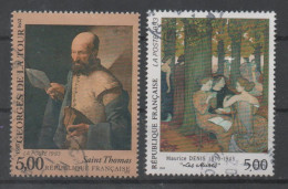 France, Used, 1993, Michel 2973, 2978, Painting, M. Denis, Saint Thomas - Oblitérés