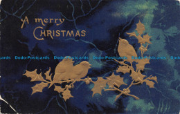 R150221 Greetings. A Merry Christmas. Birds - Monde