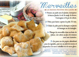 Recette Des Landes - Merveilles - Editions JACK N° 8980 - Küchenrezepte