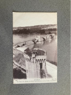 Avignon La Tour Des Doms Le Pont Saint-Benezet Et La Vallee Du Rhone Carte Postale Postcard - Avignon