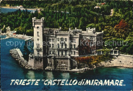 72397830 Trieste Castello Di Miramare Fliegeraufnahme Trieste / Triest / Trst - Sonstige & Ohne Zuordnung