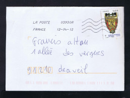 Gc8655 FRANCE "Paris 1811-2011 -modern Sapeurs-pompiers" Firemen Jobs Métiers Brasons Coat Of Arms Mailed DRAVEIL - Firemen