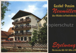 72023236 Etzelwang Gasthaus Pension Neumueller Etzelwang - Autres & Non Classés