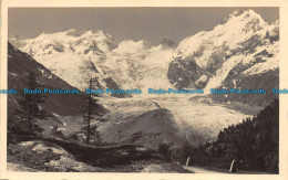 R150616 Old Postcard. Snowy Mountains - World