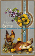 R150305 Greetings. A Joyful Easter. Chicken And Chicks. Philco. 1909 - World
