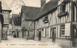 P5-27- Bernay-rue Des Sources- Un Coin Du Vieux Bernay Cp Tres Belle Date 1917 - Bernay