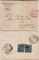 MEXICO 1902 LETTER SENT FROM MONTEREY TO PARIS - Mexique