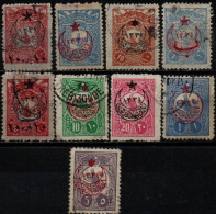 TURQUIE 1915-6 O - Used Stamps