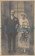 R150325 Old Postcard. Wedding Photo. Ernest Cooke - World