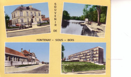 Cpm Cpsm   Fontenay Sous Bois Multivues - Fontenay Sous Bois