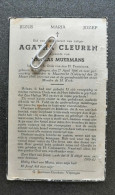 AGATA CLEUREN ° VLIJTINGEN 1906 + MAASTRICHT ( CALVARIE) 1945  / NICOLAS MUERMANS - Imágenes Religiosas