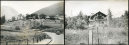 2 PHOTOS SET 1966 SEMMERING REAL ORIGINAL AMATEUR PHOTO FOTO AUSTRIA OSTERREICH CF - Lieux