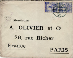 MEXICO 1897 LETTER SENT FROM MONTEREY TO PARIS - Messico