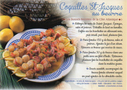 Recette Côte Atlantique - Coquilles St-Jacques Au Beurre - Editions JACK N° 569 - Küchenrezepte