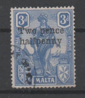 Malta, Used, 1925, Michel 97 (2) - Malte (...-1964)