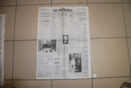 EL1 Old French Journal - Le Journal - 1940 - WW2 Hitler War - Militaria Guerre - Sonstige & Ohne Zuordnung