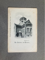 Un Saluto Da Trento Duomo Coro Carte Postale Postcard - Trento